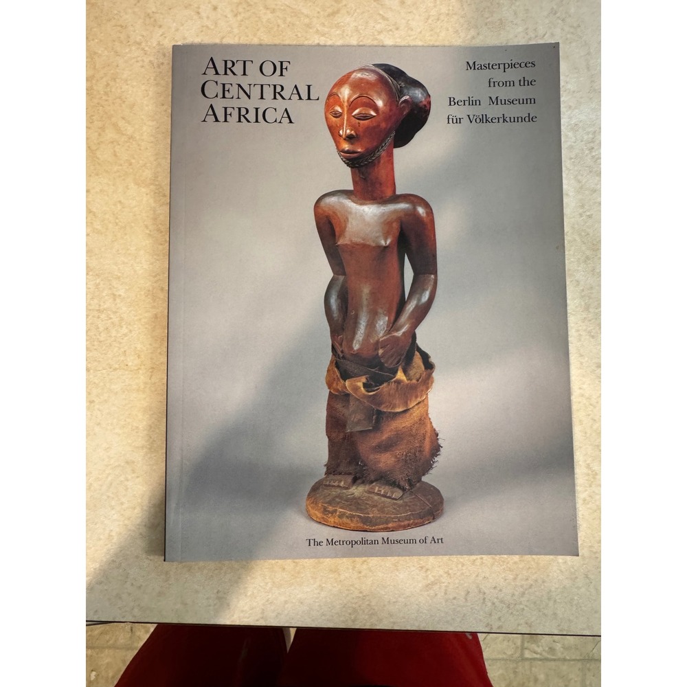 Art of Central Africa Berlin Museum Masterpieces Met Museum Book 1990 Softcover